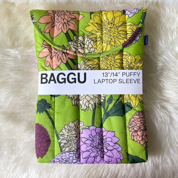 BAGGU Accessories - NWT Baggu Puffy Laptop Sleeve 13"/14" - Dahlia